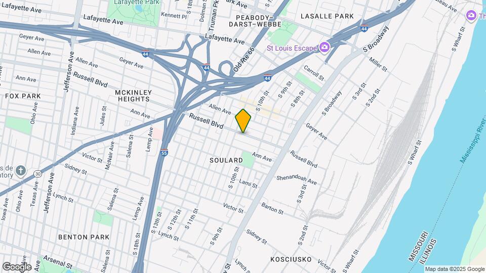 1006 Russell Blvd, Unit B Mapa y Detalles de la Ubicación