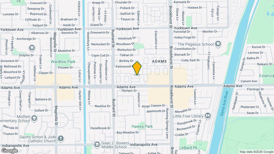 9691 Durham Dr Mapa y Detalles de la Ubicación