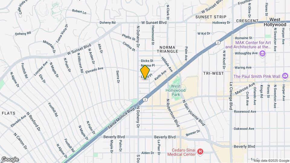 Keith Ave HOA Map and Location Details