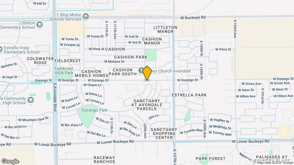 10866 W Chase Dr Map and Location Details