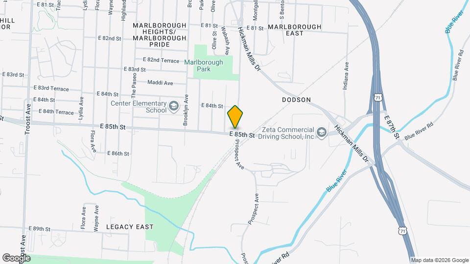 2518-2520 E 85th St Map and Location Details