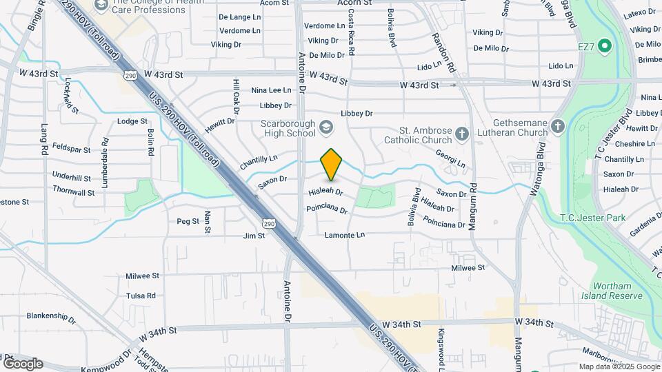 5330 Hialeah Dr Map and Location Details