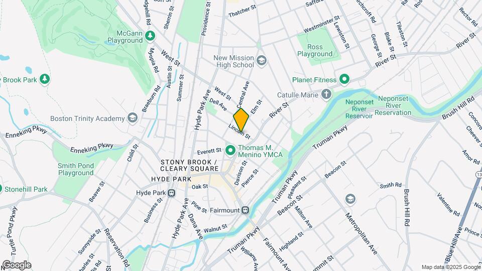 18 Lincoln St, Unit #1 Mapa y Detalles de la Ubicación