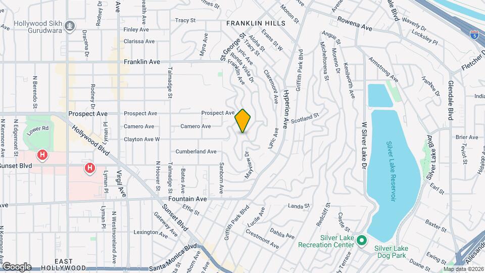 2107 Mayview Dr Map and Location Details