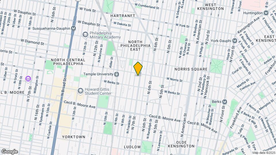 1934 N 7th St, Unit 1 Mapa y Detalles de la Ubicación