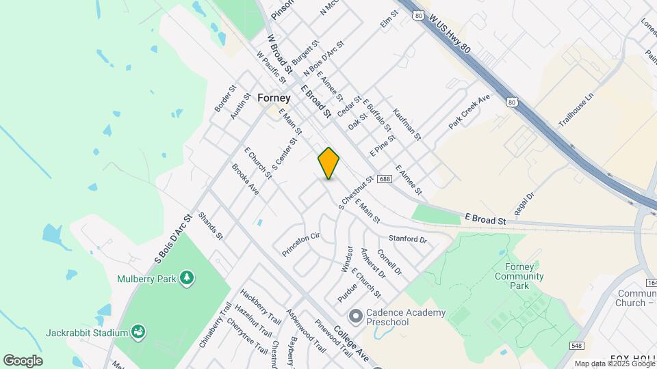 116 Stanford St Mapa y Detalles de la Ubicación