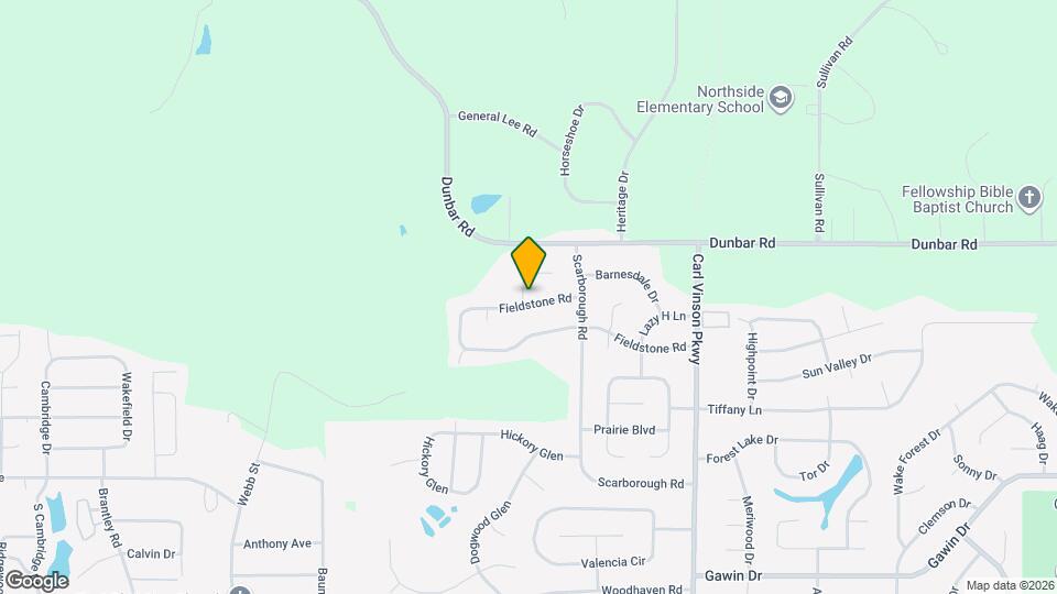 700 Fieldstone Rd Map and Location Details