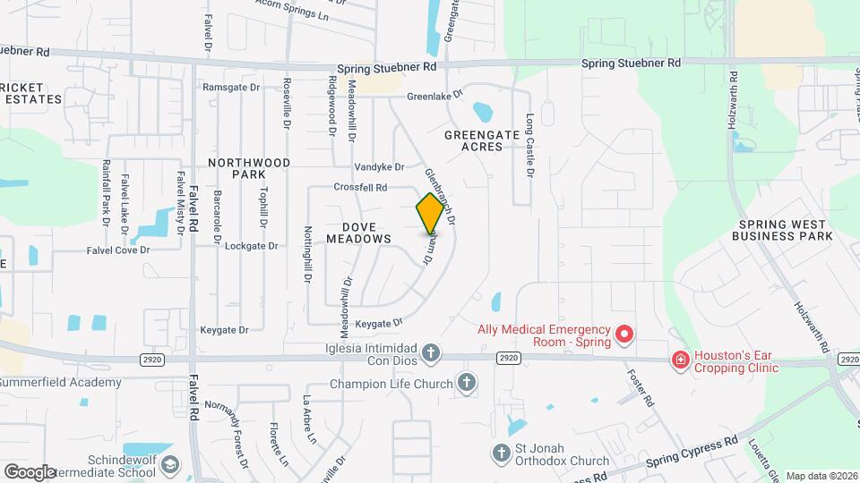 3202 Greenham Ct Map and Location Details