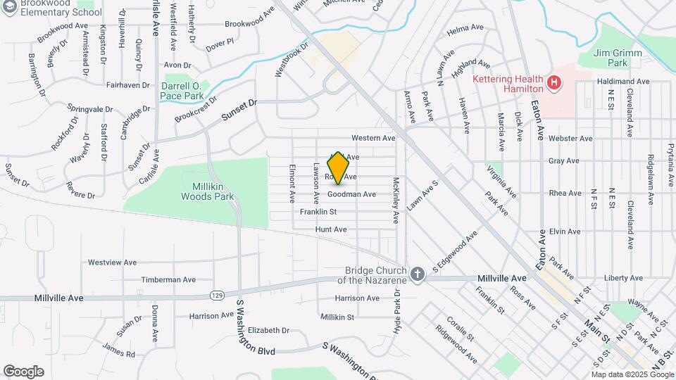 1134 Goodman Ave Map and Location Details