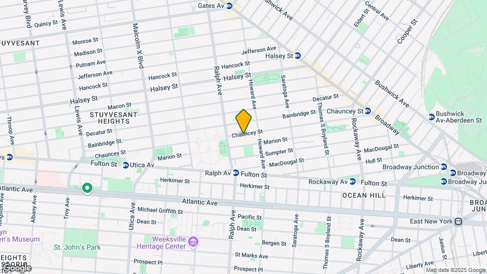 294 Chauncey St-Unit -2 Map and Location Details
