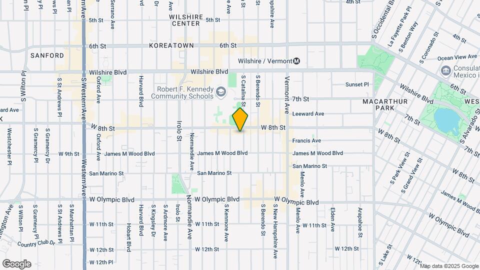 817 S Catalina St Map and Location Details