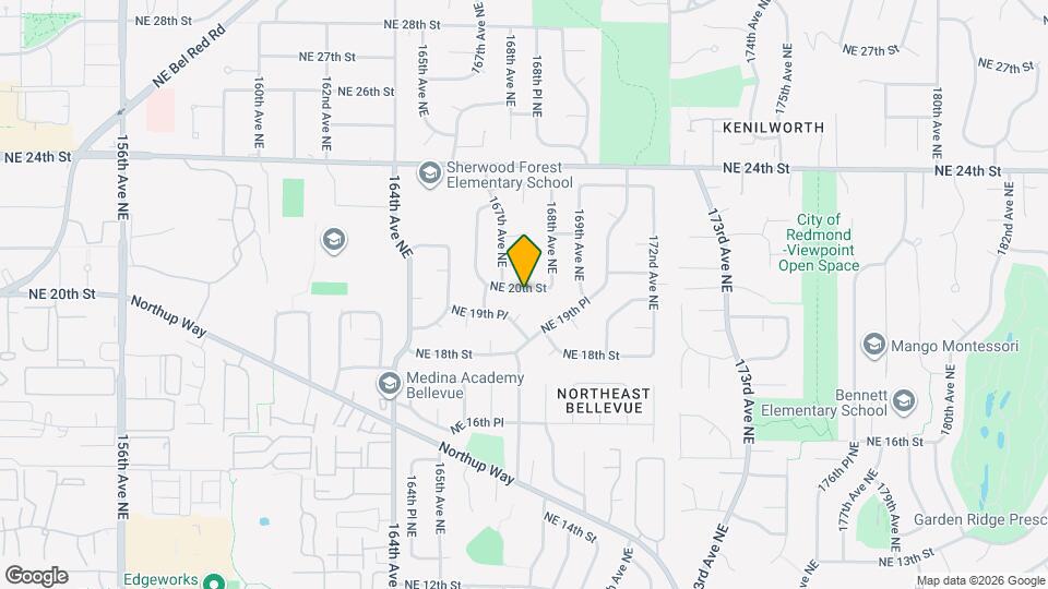 16719 NE 20th St Mapa y Detalles de la Ubicación