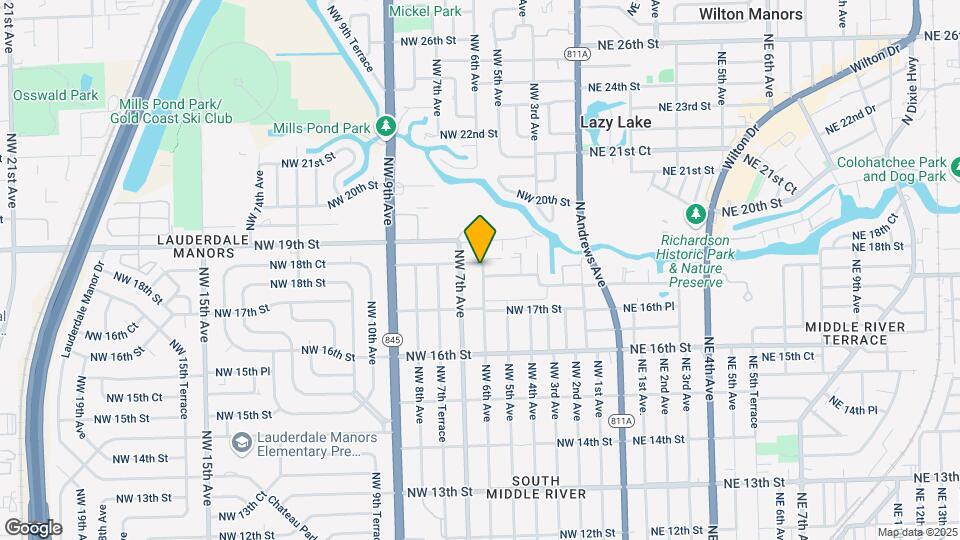1749 NW 6th Ave-Unit -2 Map and Location Details