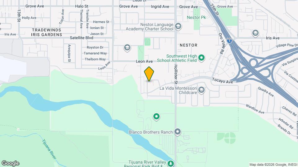 1689 Rodear Rd Map and Location Details
