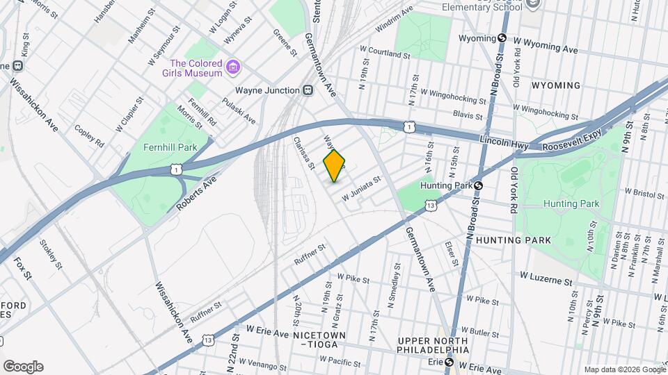 1942 Bonitz St Mapa y Detalles de la Ubicación
