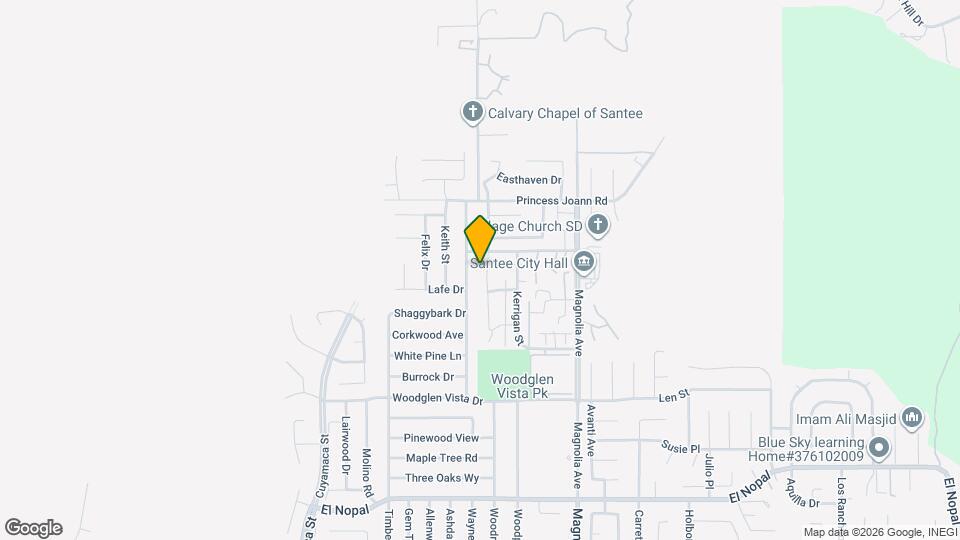 10216 Princess Sarit Way Map and Location Details