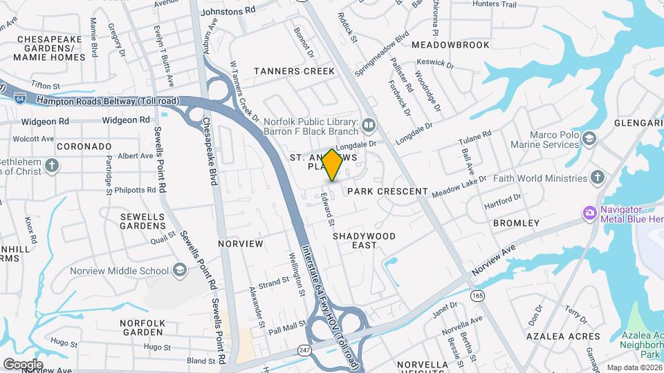1379 E Tanners Creek Dr Map and Location Details