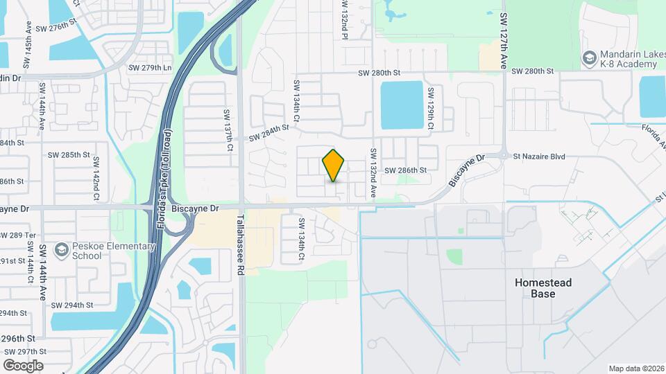 28704 SW 133rd Ct Map and Location Details