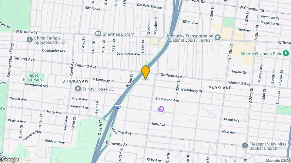 3425 W Kentucky St Map and Location Details