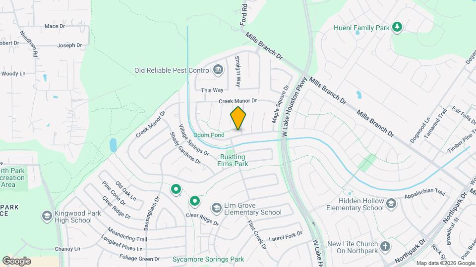 5403 Haven Oaks Dr Map and Location Details