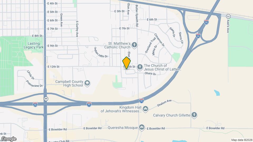 1319 Eagles Nest Cir Map and Location Details