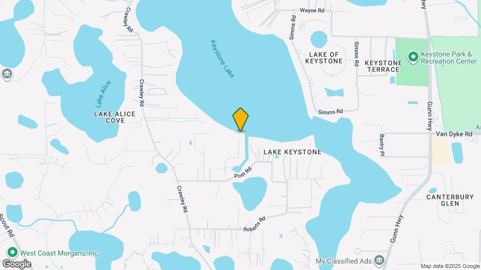 17527 Canal Shores Dr Map and Location Details