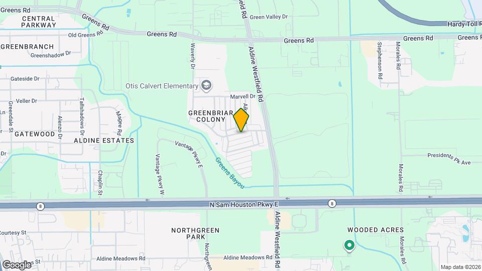 2130 Greenbriar Colony Dr Map and Location Details