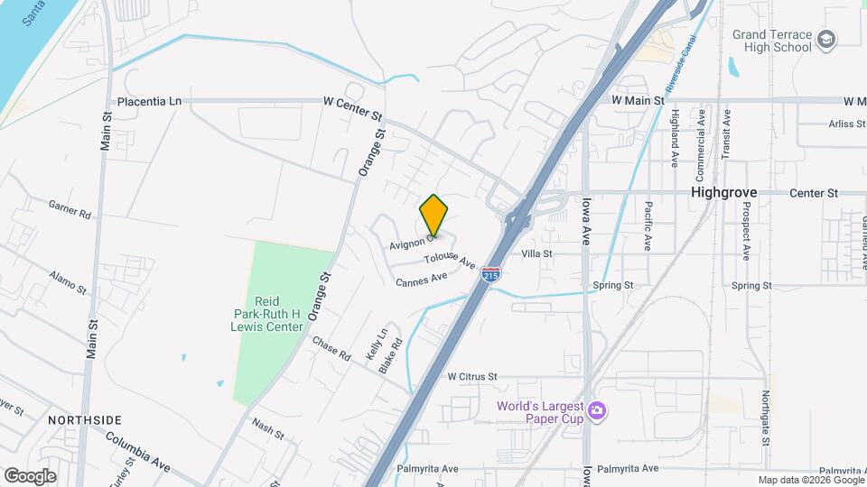 490 Avignon Ct Mapa y Detalles de la Ubicación