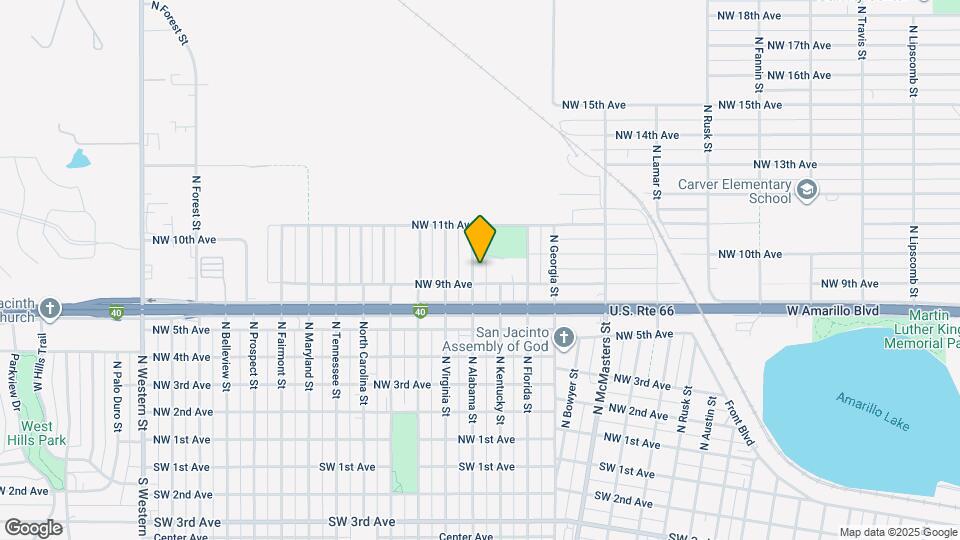 904 N Alabama St Map and Location Details