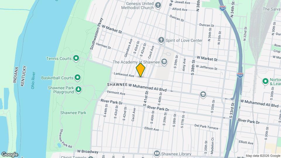 4124 Larkwood Ave Mapa y Detalles de la Ubicación