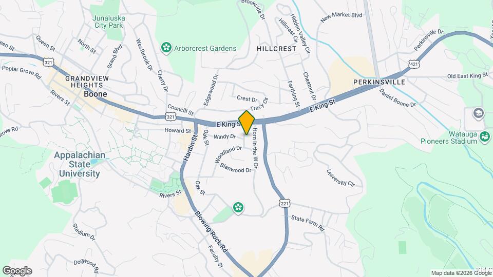 183 Hillside Dr, Unit 1832 Hillside Dr Duplex Map and Location Details