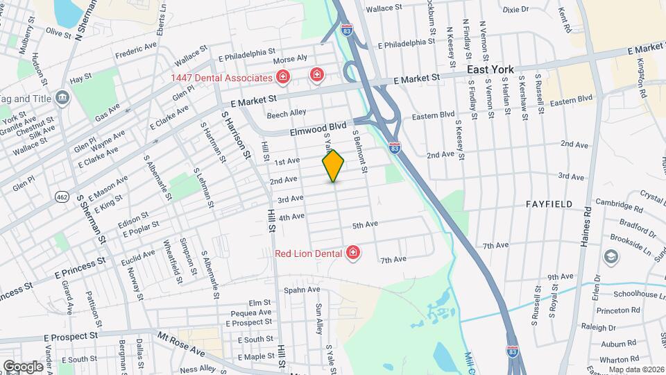 1541 3rd Ave Map and Location Details