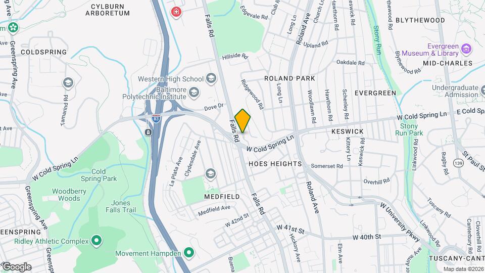 1040 Deer Ridge Dr Map and Location Details