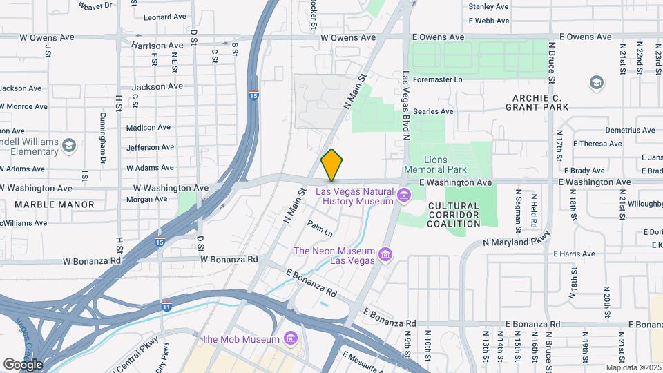 926 N 1st St Map and Location Details