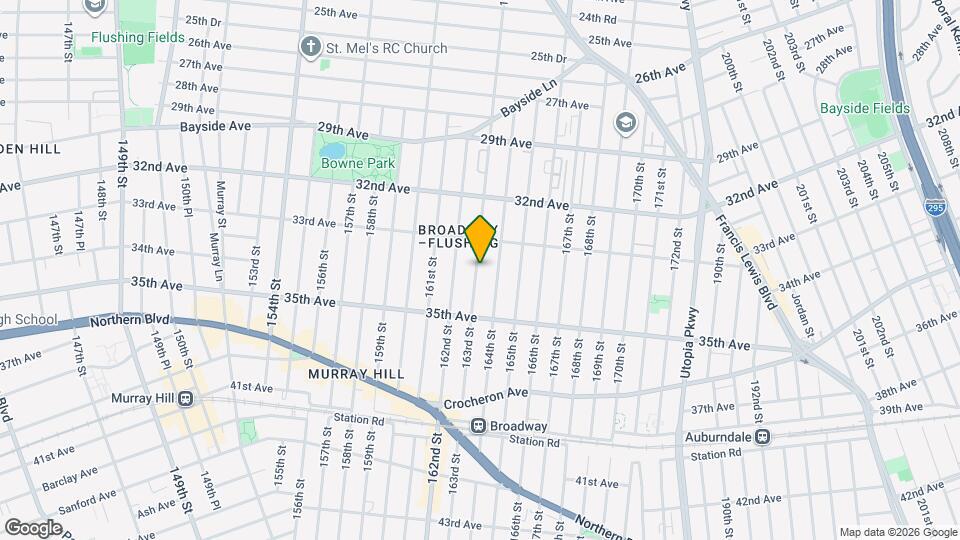 33-31 163rd St Map and Location Details