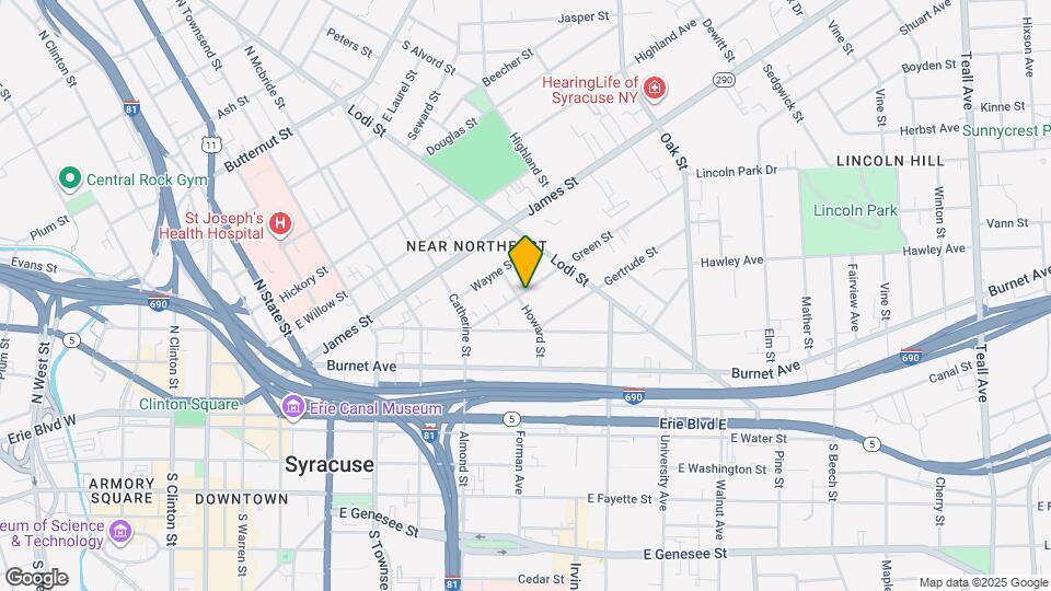 202 Green St Map and Location Details