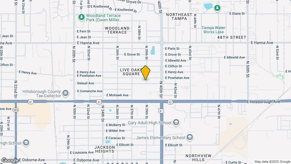 3722 Deleuil Ave Map and Location Details