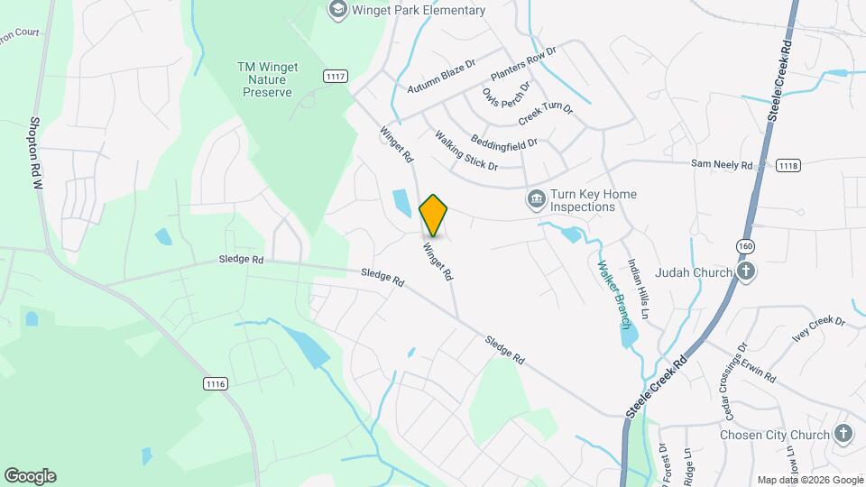 12803 Winget Rd Mapa y Detalles de la Ubicación