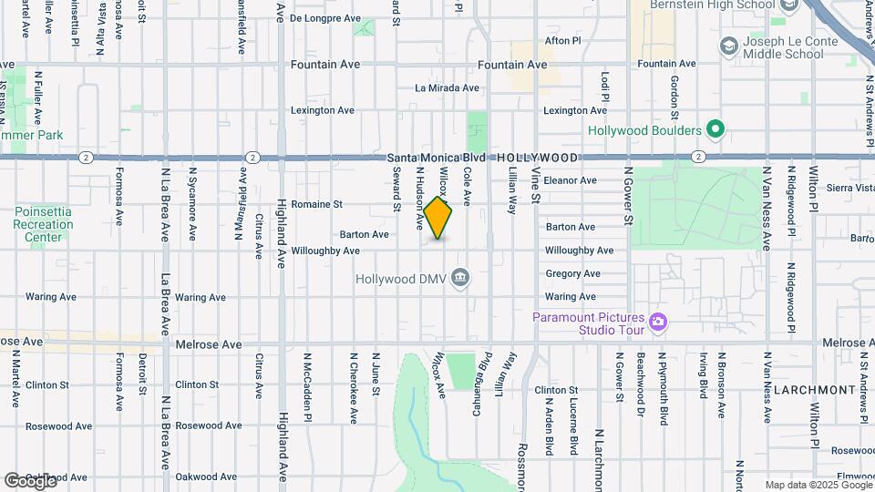 905 Wilcox Avenue Map and Location Details