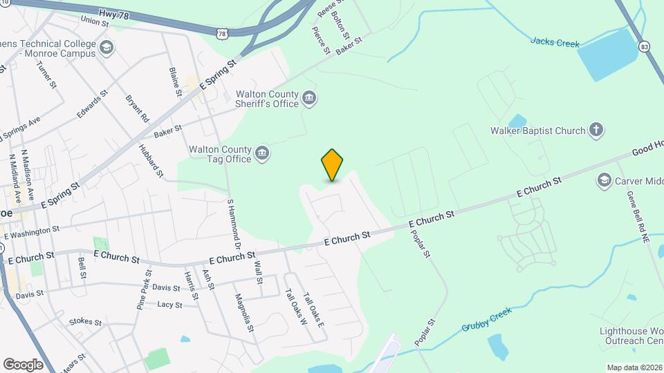 1236 Claywill Cir Map and Location Details