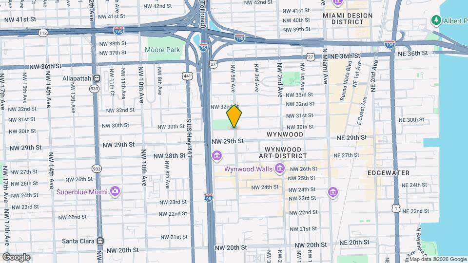 2952 NW 5th Ave Map and Location Details