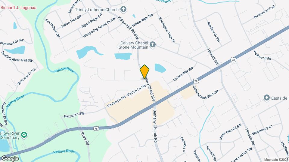 2085 Killian Hill Rd SW Map and Location Details