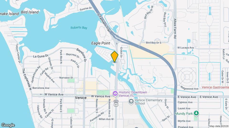 503 N Tamiami Trail Map and Location Details