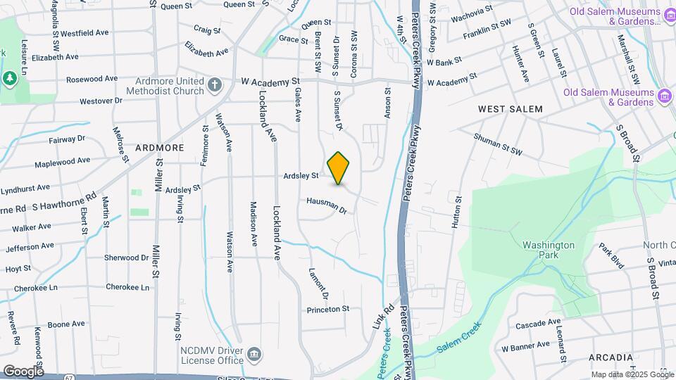 1622 Ardsley St Map and Location Details