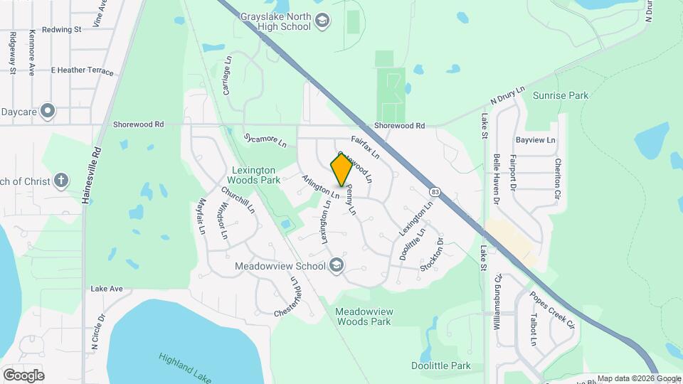 410 Arlington Ln Map and Location Details