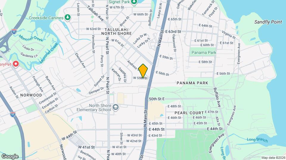 44 W 55th St Map and Location Details