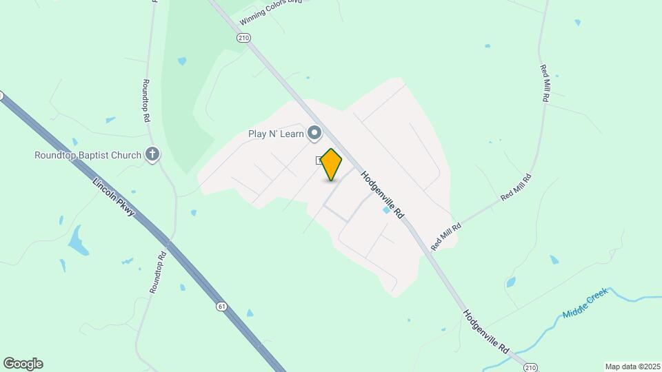 208 Green Acres Dr Map and Location Details