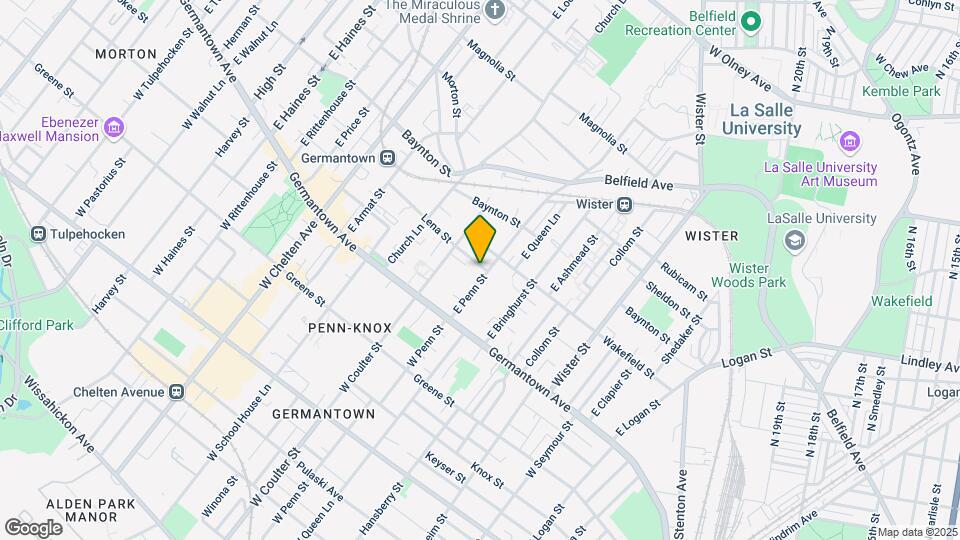 63 E Penn St Map and Location Details