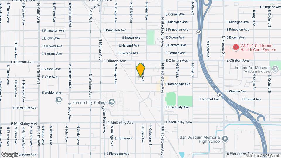 1440 E Yale Ave Map and Location Details