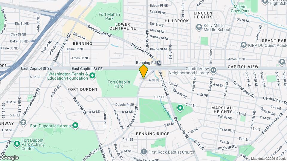 4002 A St SE Map and Location Details